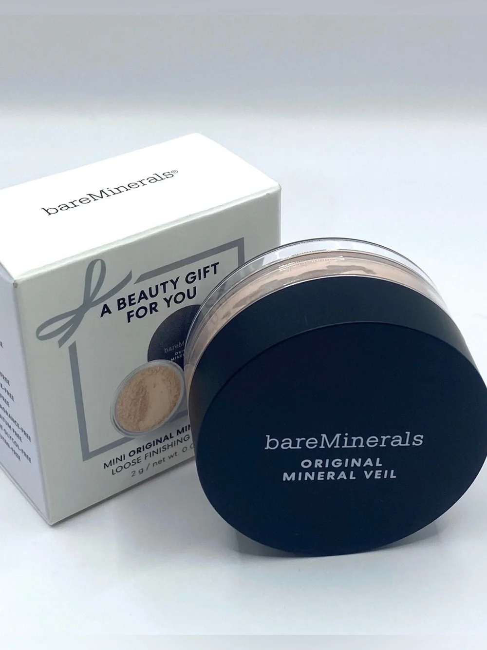 BareMinerals Original Mineral Veil Loose Setting Powder Translucent‎ Travel Size